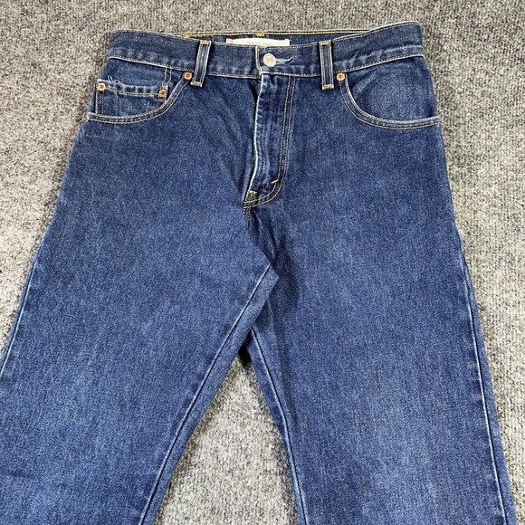 Levis 517 Jeans Mens 29x32 Blue Denim Cowboy Western Bootcut Rodeo Vintage Y2K - Picture 2 of 12